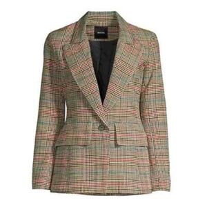 SMYTHE Plaid Blazer Size 6